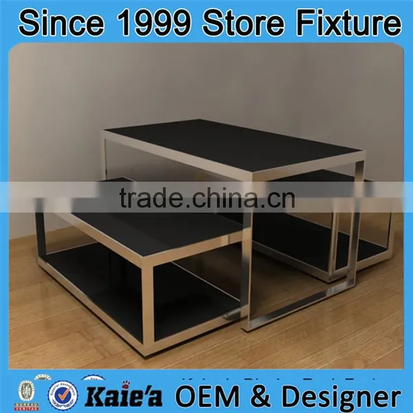Excellent New Products Display Clothes Wood Nesting Tables photo-3