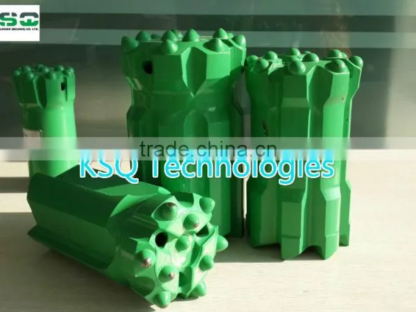 Spherical Tungsten Carbide 102mm T45 Retrac Button Bit Drop Center Flat Face photo-2