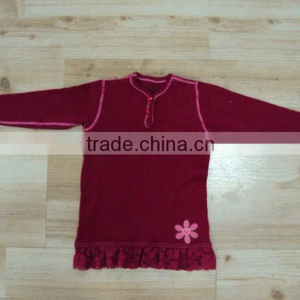 Girls Wool Silk Underwear / Baselayer