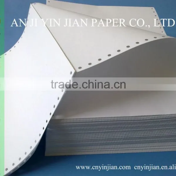 High Quality Computer Continuous Paper Ncr Copy Paper Computer Continuous Carbonless Paper 241 photo-3