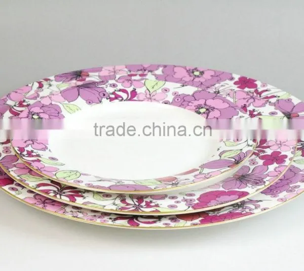 2015 New Products Custom Printing Plate, Custom Print Melamine Plates, Photo Printing Ceramic Plate photo-2