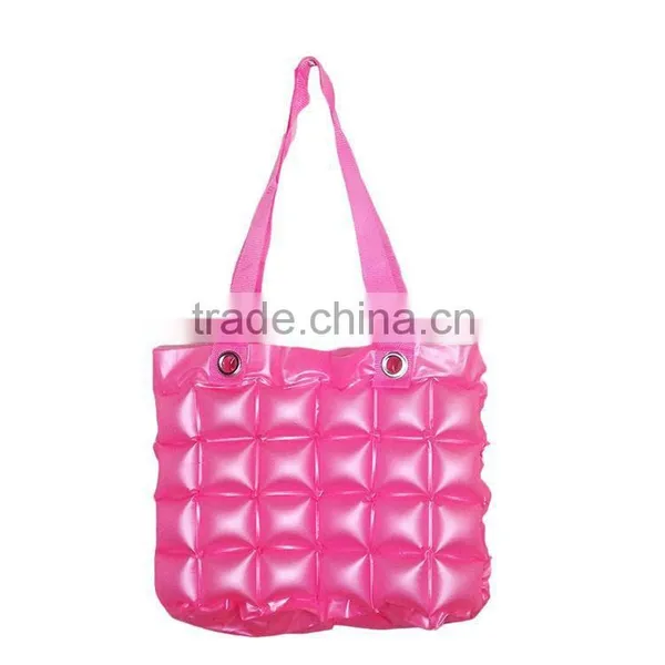 Red Bubble Clear Tote Bag,cool Inflatable Beach Bubble Bag photo-3