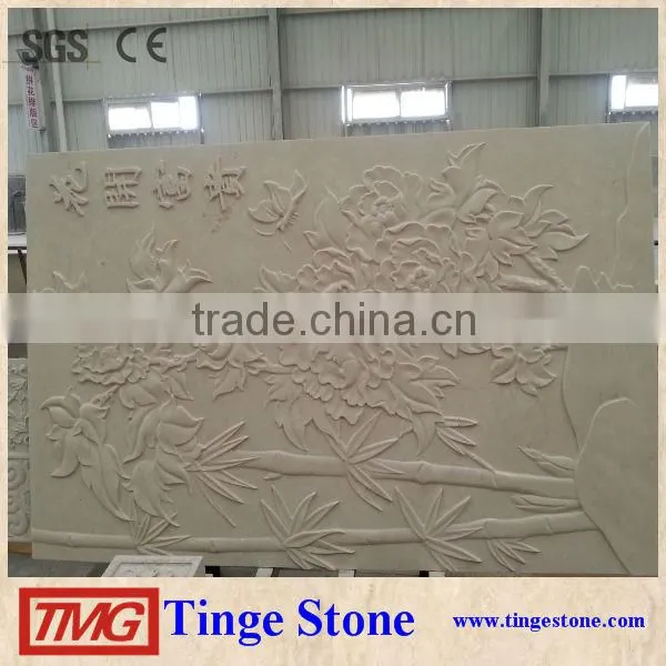 Stone Carving Relief Pattern Sculpture for Wall Decoration photo-3