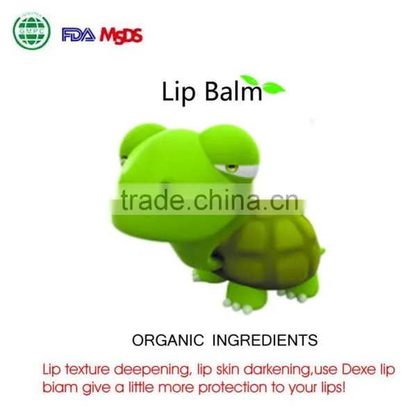 DEXE Six Color Ball Round Lip Balm With Fashion Small Containers photo-3