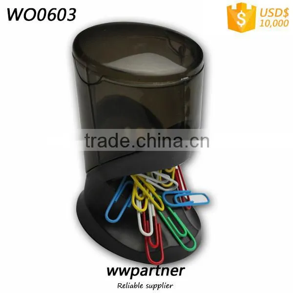 Big Capacity Magnetic Paper Clip Dispenser Hot Sale photo-4