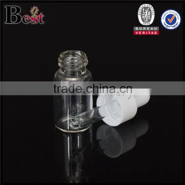 2.5ml Glass Tube Glass Cylinder Tube Glass Tube Screw Cap White Spray Bottle photo-5