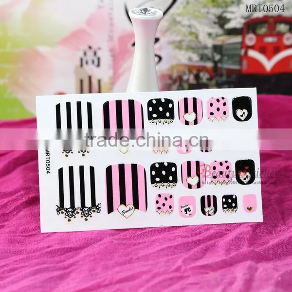 4C Colour Printing for Toe Nail Sticker /toe Nail Decal photo-4