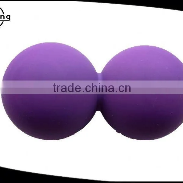 Double Silicone Lacrosse Ball Body Massage Peanut Ball photo-2