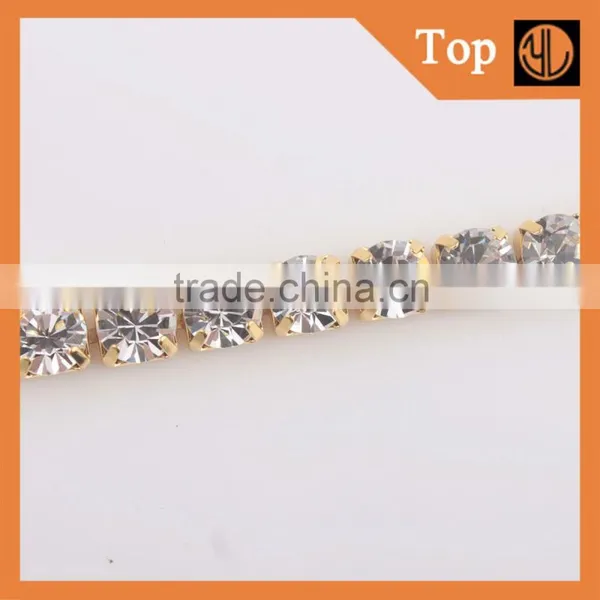 Sew on Diamond Good Quality Cup Chain for Bag Belt Use Quality Choice photo-2