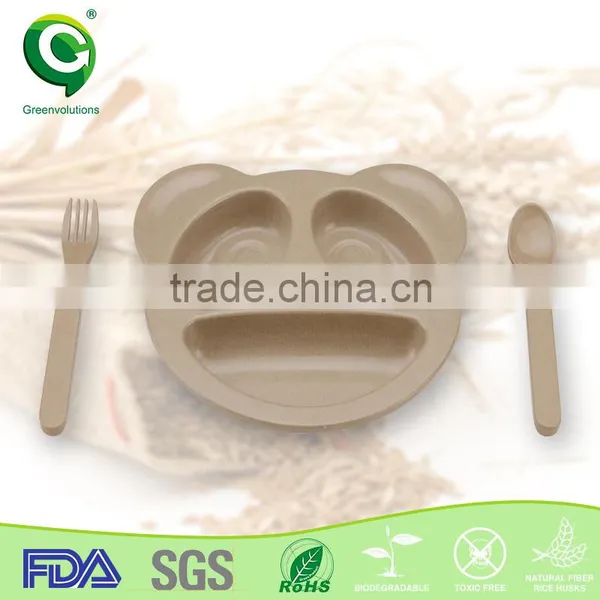 Biodegradable Material Custom Printed Restaurant Hotel Used Dinner Plates photo-5