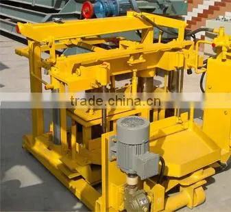 QT40-3A Small Automatic Cement Hollow Block Moulding Machine, Hydraulic Press Brick Machine photo-2
