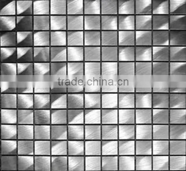 Cheap Silver Aluminium Unique Mosaic Tile