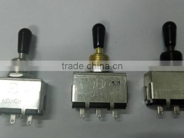 Toggle Switches Selector Black Bushing Switch photo-4