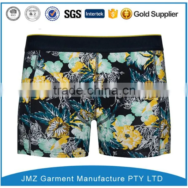 High Quality Custom Made Cotton and Spandex Underwear for Men photo-3