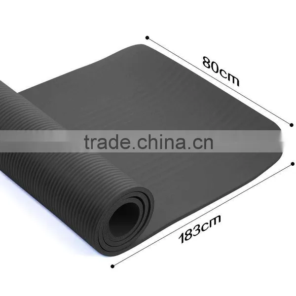 NBR 0.6" Etra Thick 7232" High Density Durable Close-foam Tech Eercise Yoga Mat With Carry Strap Best Quality in Class photo-5