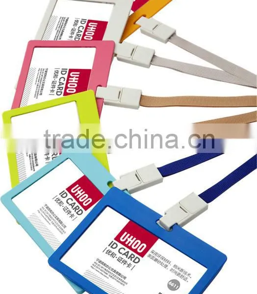 Colorful PP id Badge Holder Fancy Badge Holder