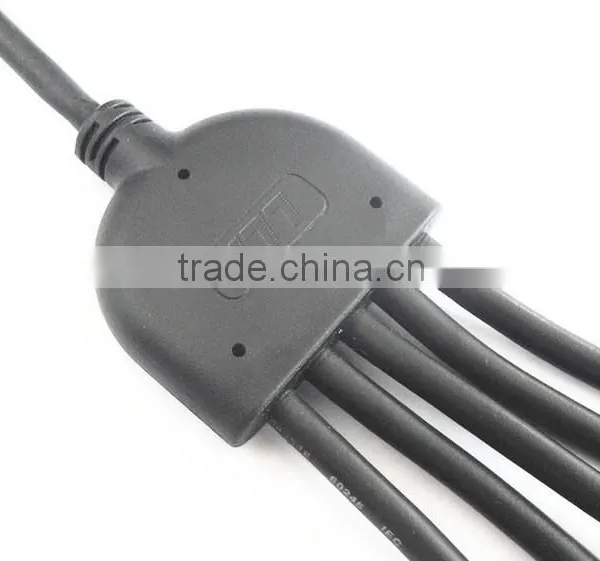Hot Sale LLT 1 Input to 5 Outputs Wire Spliiter LED Lights Y Connector photo-3