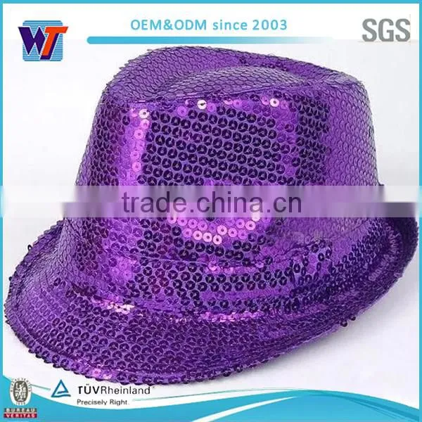 New Year Festival Light UP LED Party Hats With Sequin photo-2