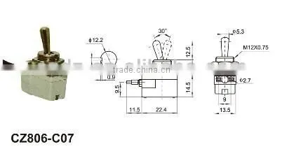 Micro 2 Pin Red 16a Rocker Switch Manufacture 250v T125 R11 3A 250V With CE,ROHS Certificate photo-6