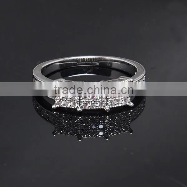 2015 Vogue Jewelry Handmade Brass Micro Pave Jewelry Ring photo-2