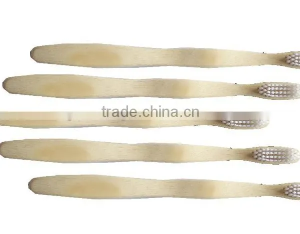 High Quality Colorful Charcoal Wholesale Wooden Bamboo Toothbrush photo-4