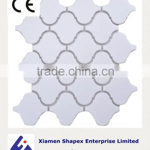Crystal Glass Mosaic Floor Tile With Different Pattern photo-5