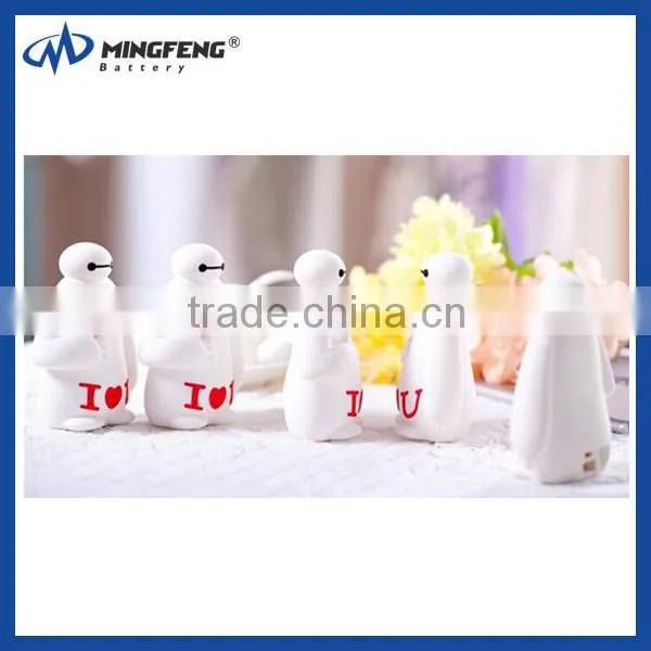 Cartoon Baymax Power Bank 5200mah Portable Battery Charger
