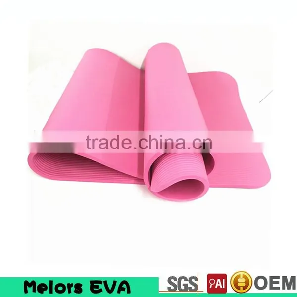 Wholesale Eco Friendly PVC Yoga Mat Manufacturer NBR Yoga Mat Custom TPE Yoga Mat With 6p Free and EN71 Certificate