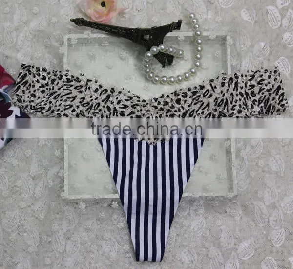 Bikini Girls Fashion Printed Lady Underwear Thong photo-6