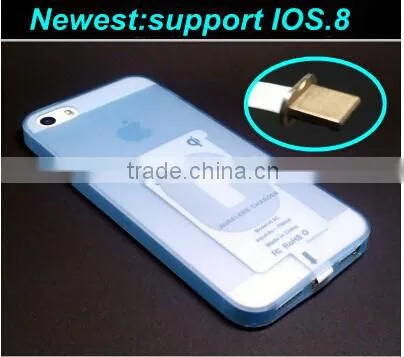 qi Wireless Charger Receiver for Iphone 5 5s Case photo-5