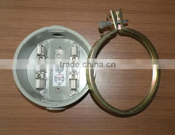 Hot Sale South American Type 100A Single Phase Round Electric Meter Base/ Kwh Meter photo-5