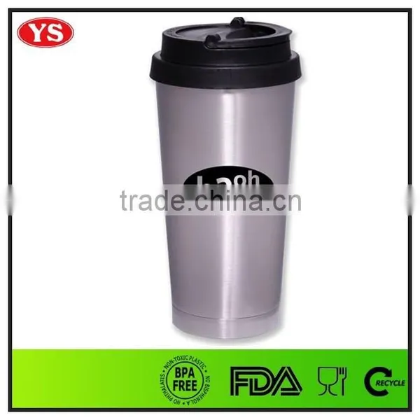450ml Food Grade Stainless Steel Vaccum Coffee Tumbler With Lid photo-3