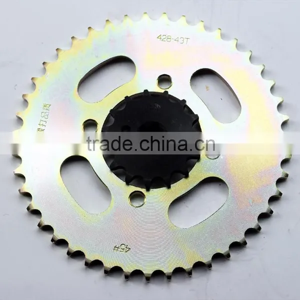 JD100 428 43T Motorcycle Sprocket photo-2
