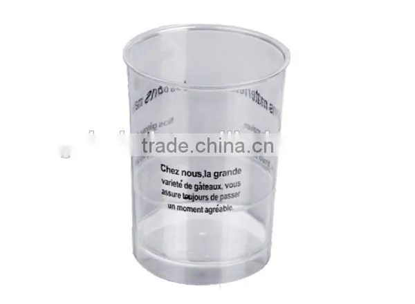 CH17-6080 Food Service Disposable Transparent Plastic Cup Box Dessert Container photo-3