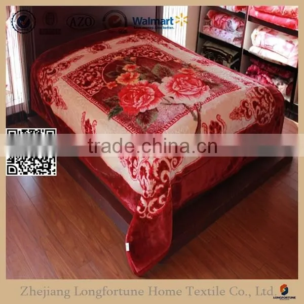 Manufactory Walmart China Home Textile Two Sided Mink Blanket photo-6