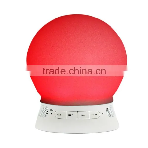 Hot Sales!Factory Supply, Hot Selling Colorful Light Fashional Smart Lamp Touch Sensor Bluetooth Speaker photo-2