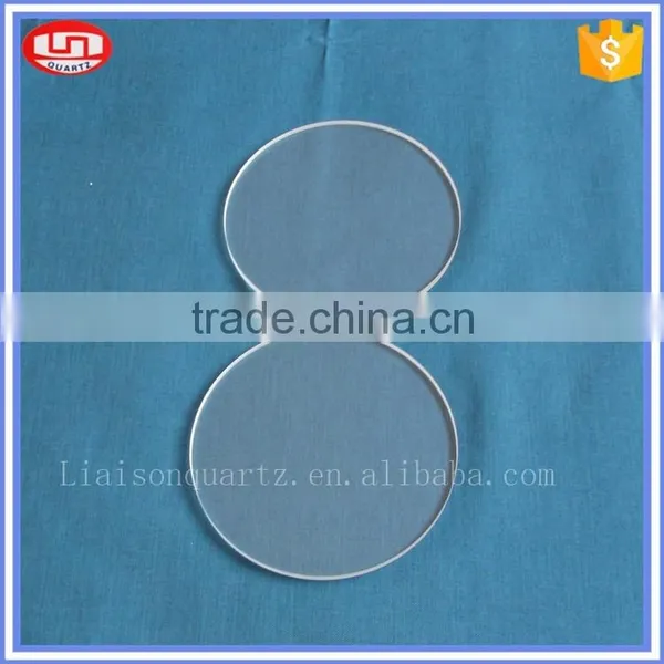 Clear Heat-resistant Quartz Glass Disc