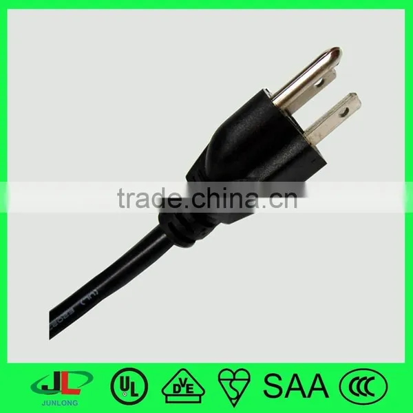 American 3 Prong Plug UL Approved 10A AC Male Plug With UL Power Lead photo-3