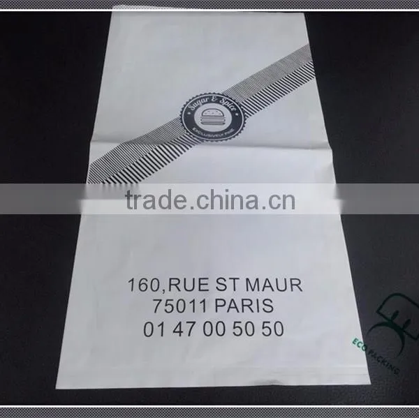 Food Grade Greaseproof Paper Bread Bag,paper Bag for Fast Food photo-2