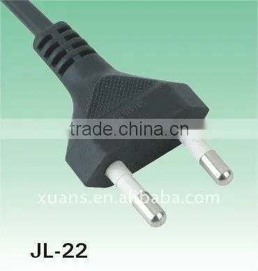 2.5A 250V KC Approval Korean 2pin Power Plug