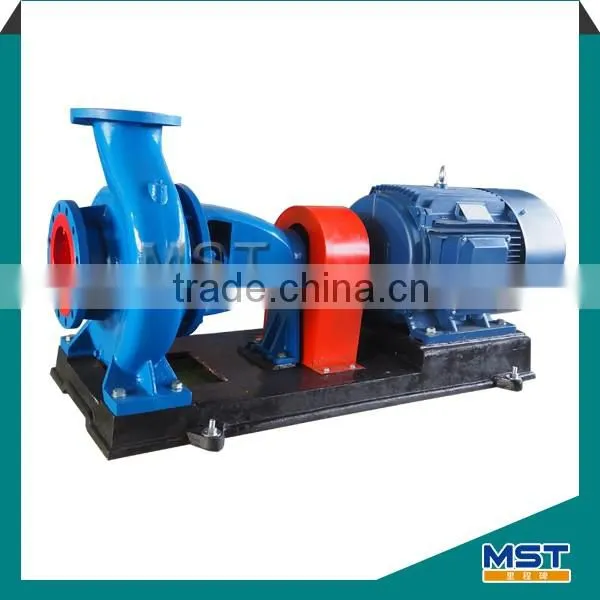 Common base mounted centrifugal pump for water