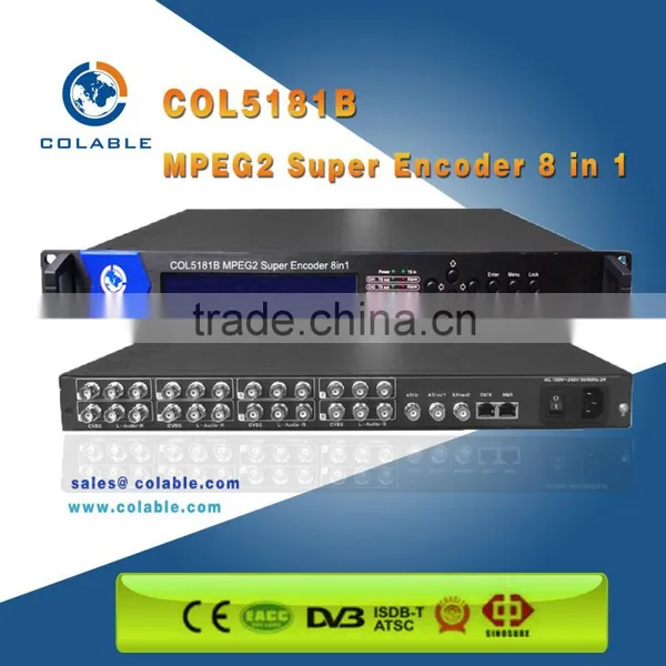 COL5141E 4*CVBS/AV Encoder Mpeg-2&h 264 Video Encoder Hardware photo-4
