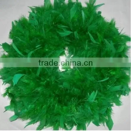 Feather Wreath - Christmas Wreath - Green Wreath
