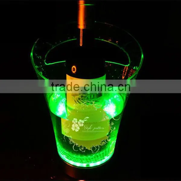 Multi Color Rechargeable Led Ice Bucket, Color Changing Led Lighted Champagne Bucket photo-2