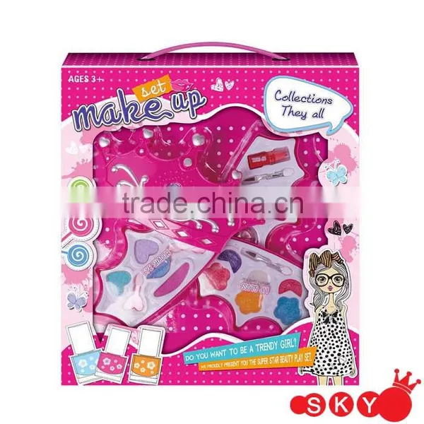 2016 Make up Toy Set Cosmetic Toy for Children Face Blusher
