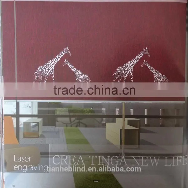 Unique Hollowout Roller Blinds Made to Measure