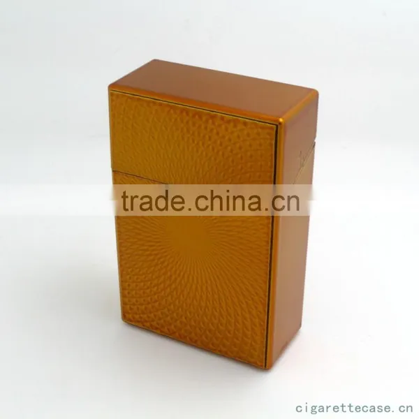 Plastic Cigarette Case for 20s Kind Size 85mm Cigarette Pack Holder With Gold Embossed Sticker photo-6