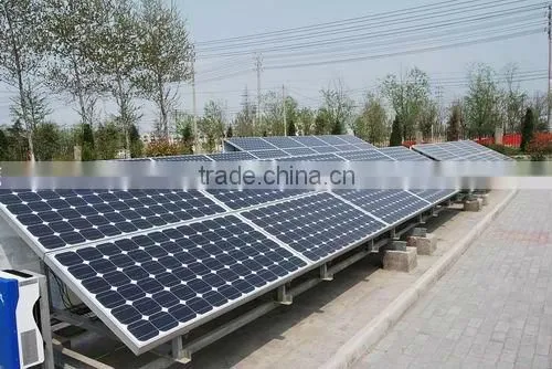 4000w Singh Phase 50hz 220v PV System Solar & Wind Generator Solar Energy System photo-2