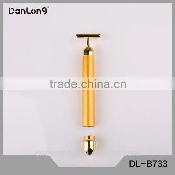 24K Gold Beauty Bar Vibrating Facial Massage photo-4