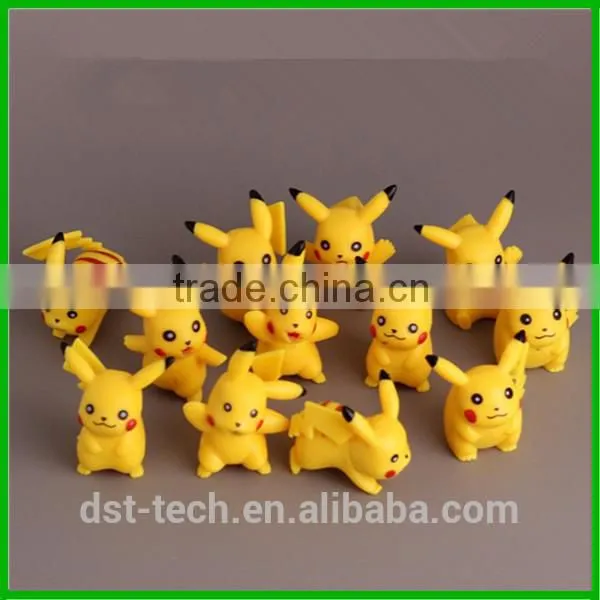 Cartoon Pokeball Figures Pvc Keychains for Promotion photo-5